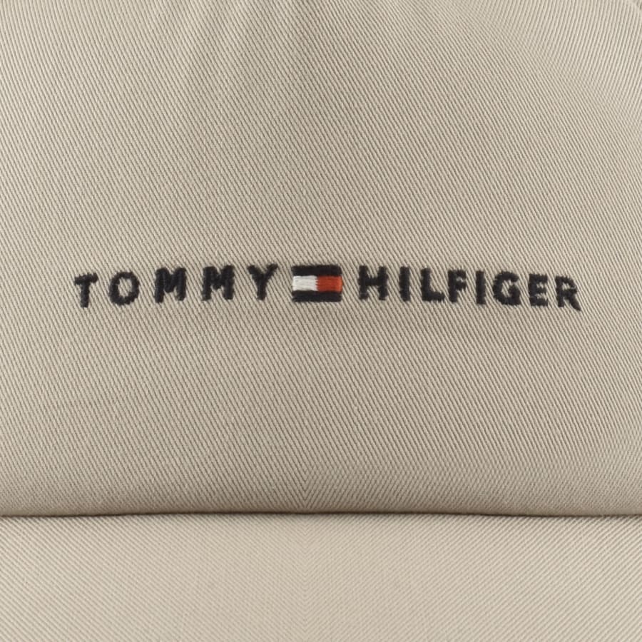 Image number 4 for Tommy Hilfiger Foundation Baseball Cap Beige