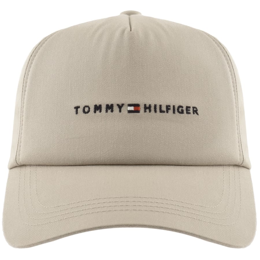Image number 1 for Tommy Hilfiger Foundation Baseball Cap Beige