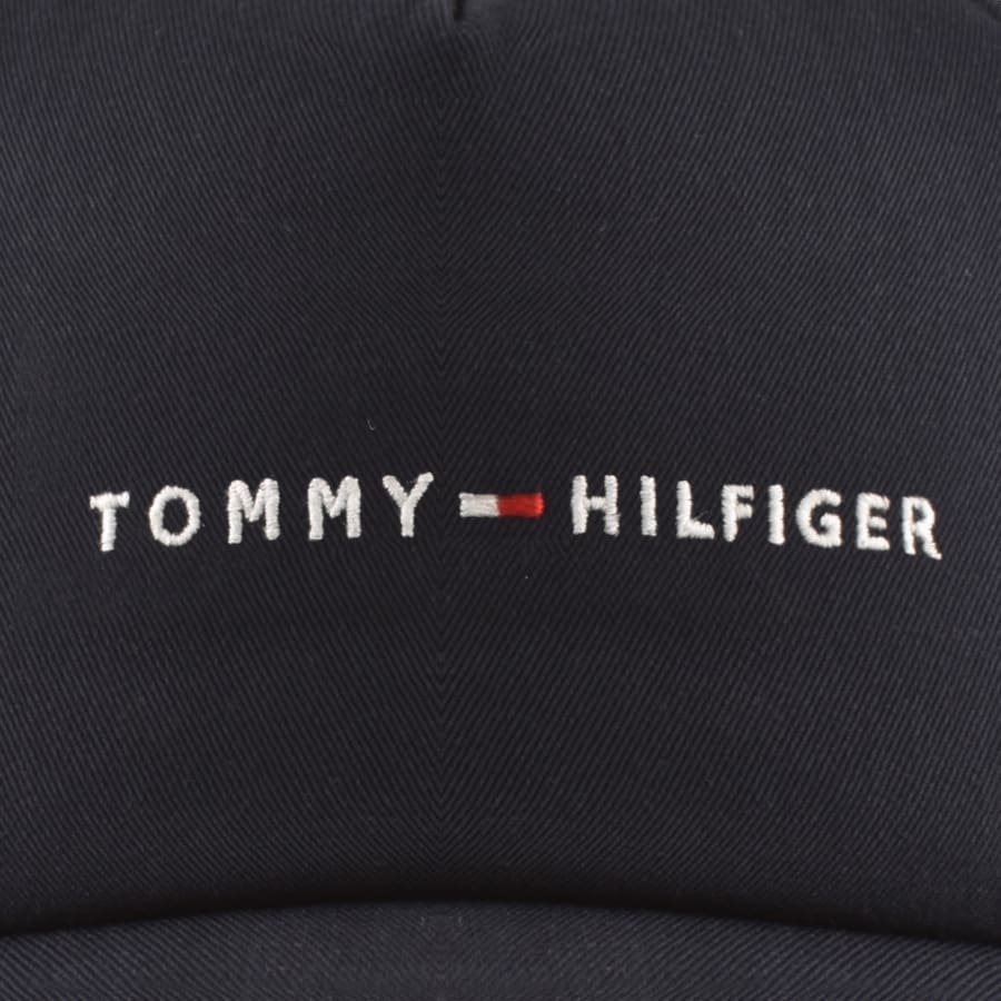 Image number 4 for Tommy Hilfiger Foundation Baseball Cap Navy