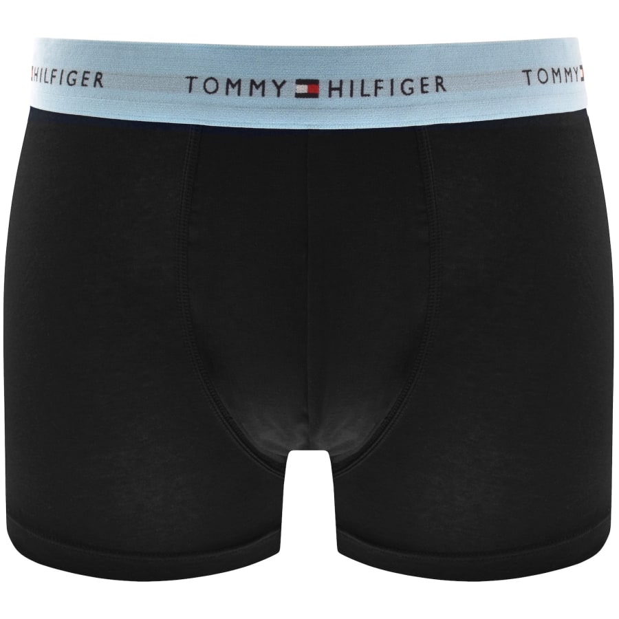 Image number 2 for Tommy Hilfiger Underwear 3 Pack Trunks Black