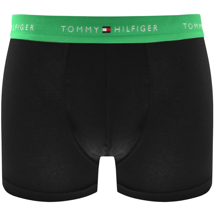 Image number 3 for Tommy Hilfiger Underwear 3 Pack Trunks Black