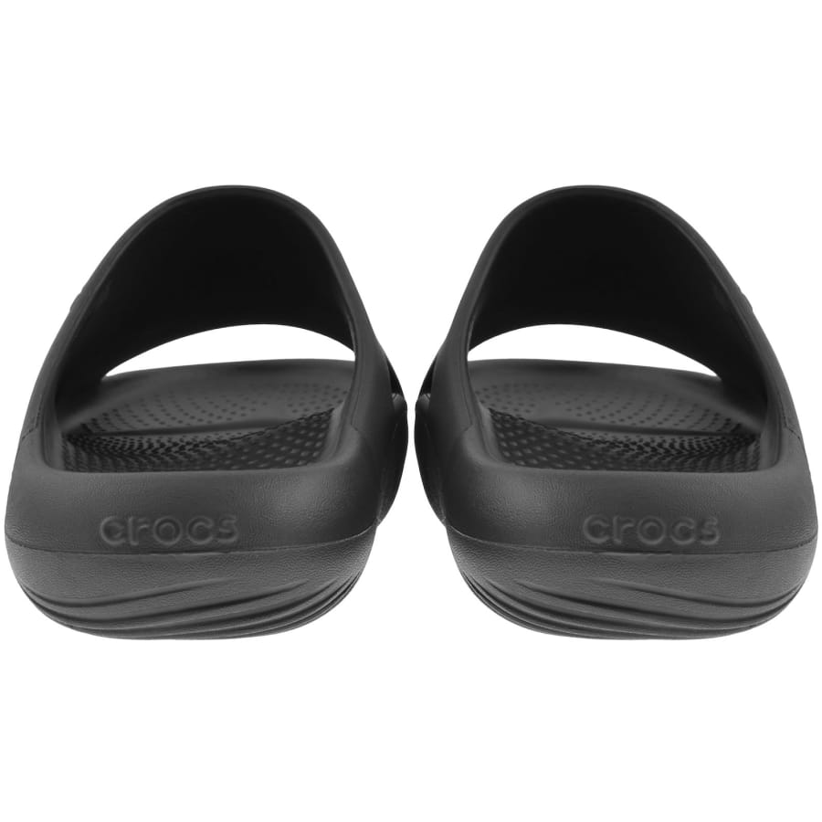 Image number 3 for Crocs Mellow Recovery Slide Black