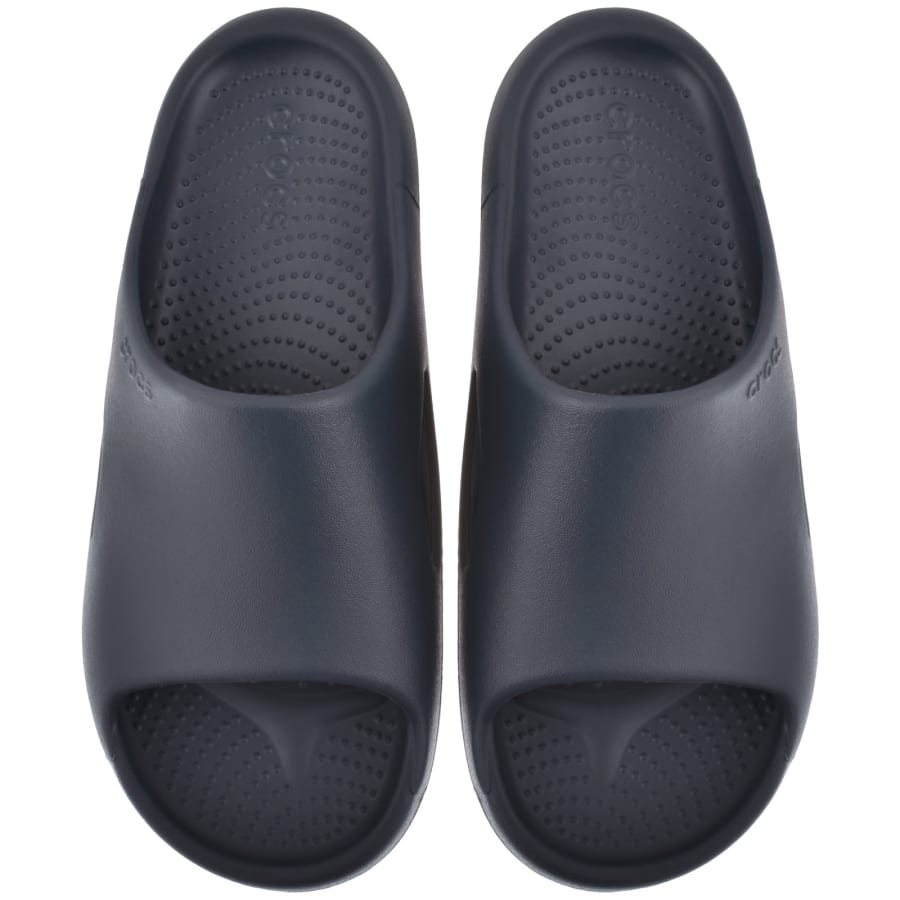 Image number 2 for Crocs Mellow Recovery Slide Navy