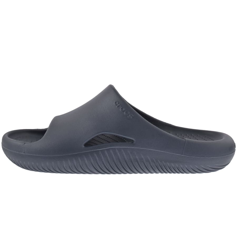 Image number 1 for Crocs Mellow Recovery Slide Navy