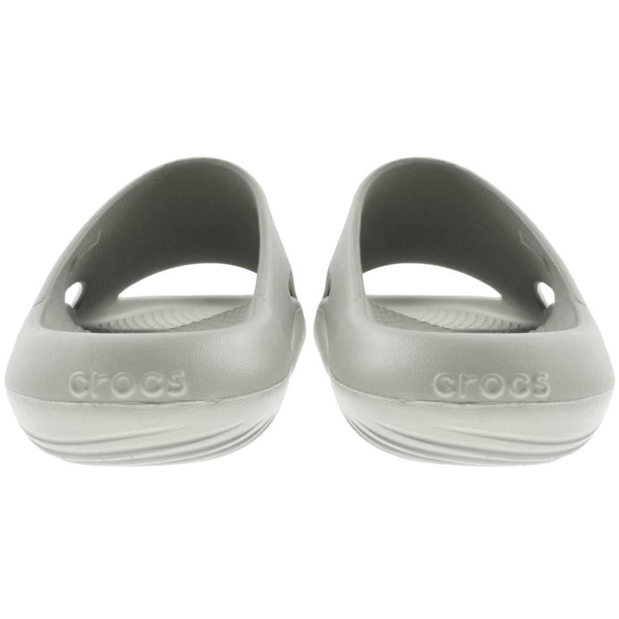 Image number 3 for Crocs Mellow Recovery Slide Grey