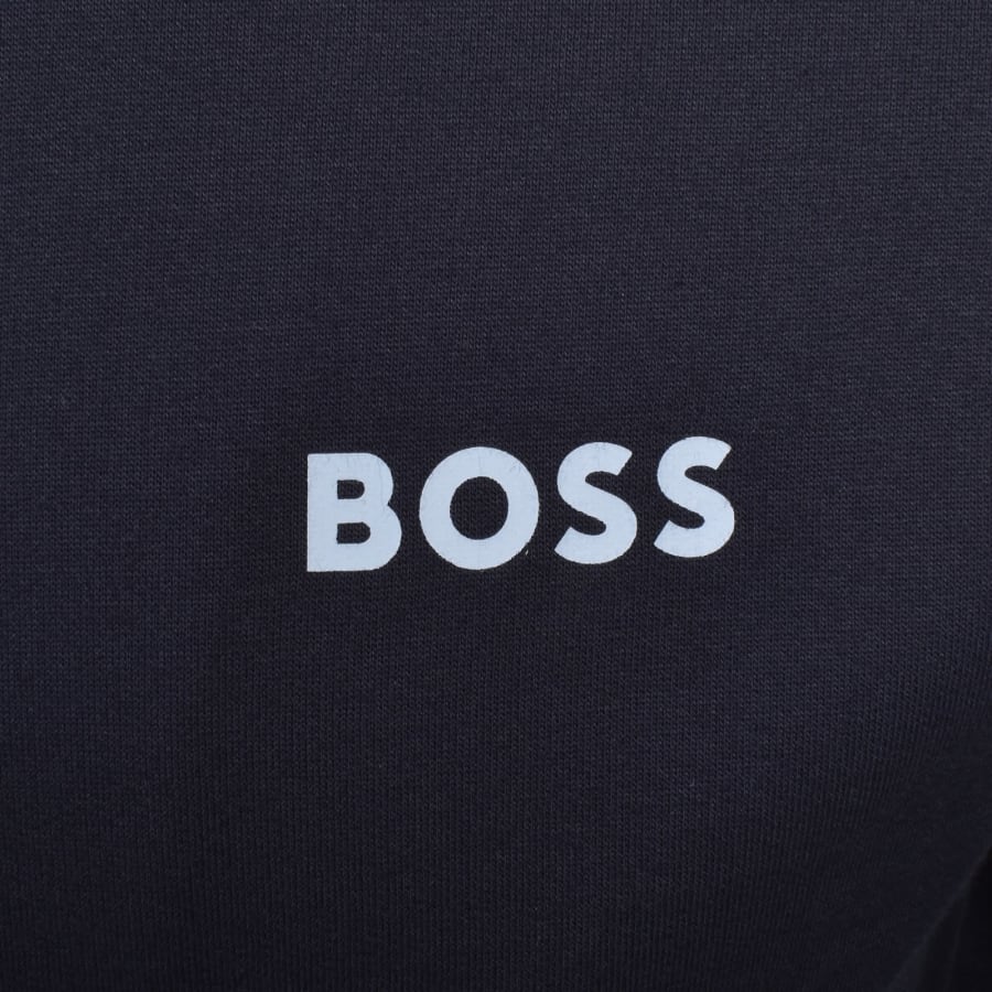 Image number 3 for BOSS Lounge Authentic Full Zip Track Top Navy