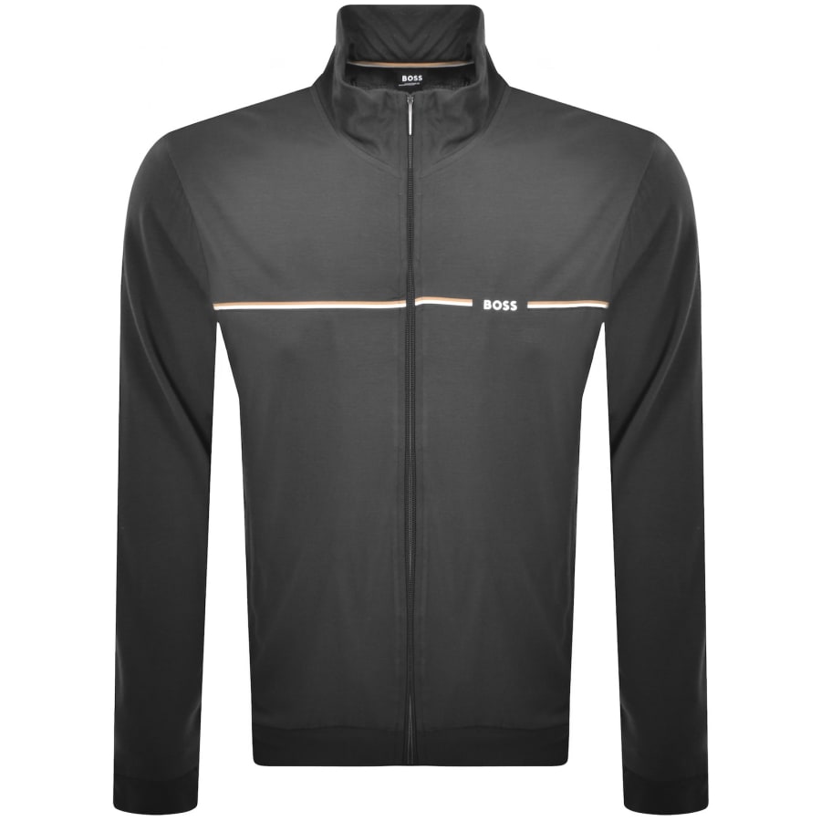 Image number 3 for BOSS Mix And Match Bamboo Tracksuit Grey
