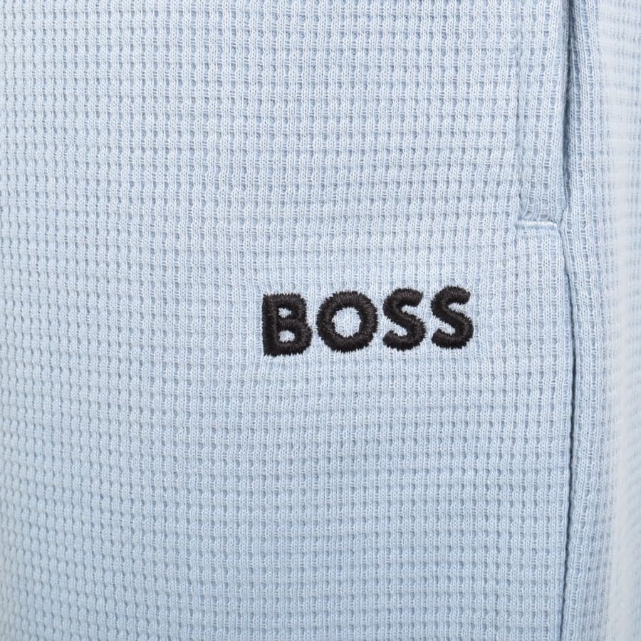 Image number 4 for BOSS Waffle Shorts Blue