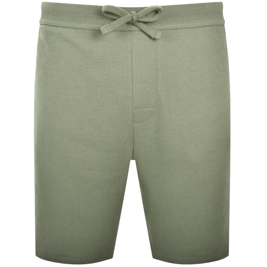 Image number 2 for BOSS Waffle Shorts Green