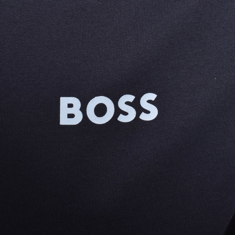 Image number 3 for BOSS Lounge Authentic Hoodie Navy