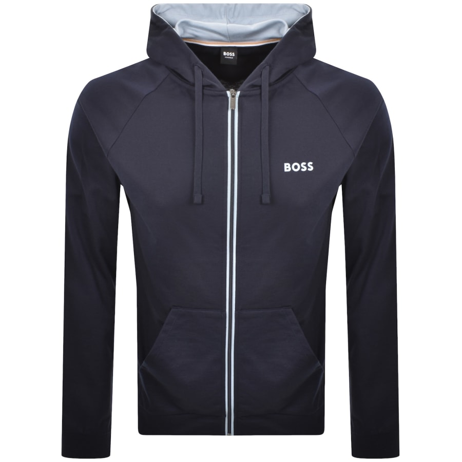 Image number 1 for BOSS Lounge Authentic Hoodie Navy