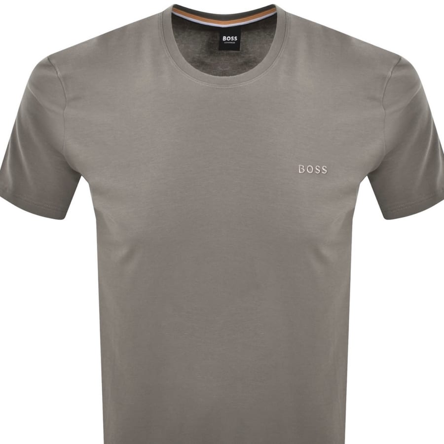 Image number 2 for BOSS Mix And Match T Shirt Medium Brown