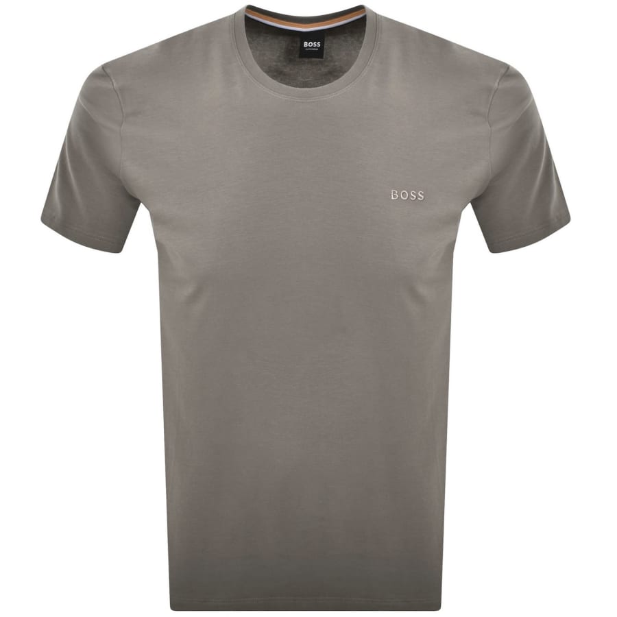 Image number 1 for BOSS Mix And Match T Shirt Medium Brown