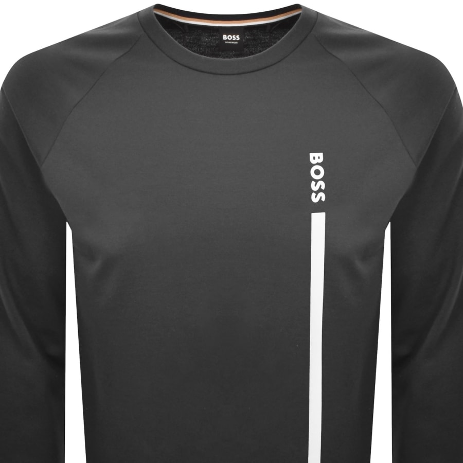 Image number 2 for BOSS Authentic Sweatshirt Dark Grey