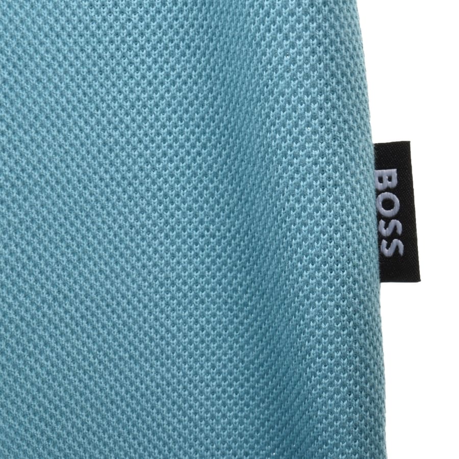Image number 4 for BOSS Parlay 147 Mercerised Polo Blue