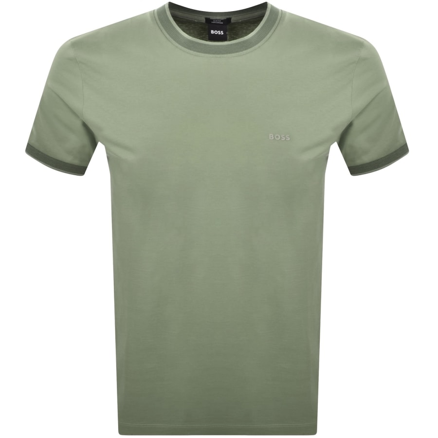 Image number 1 for BOSS H Tessler 200 Slim Fit T Shirt Green