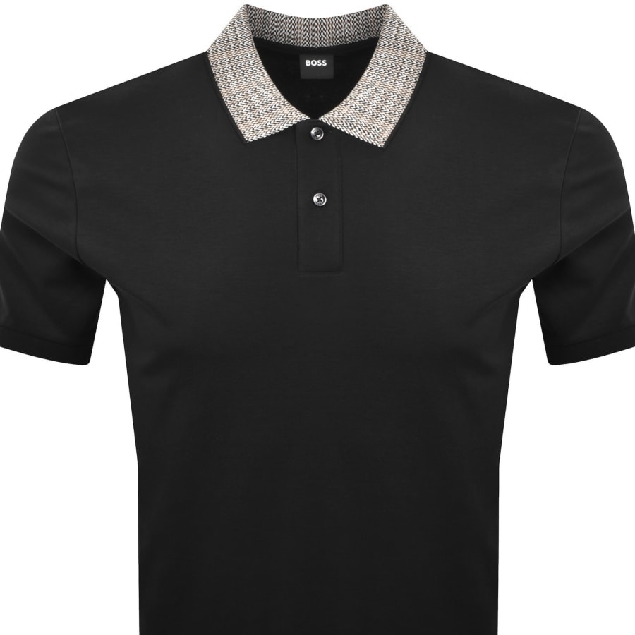 Image number 2 for BOSS H Parlay 302 Polo T Shirt Black