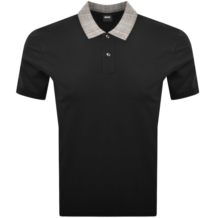 Image number 1 for BOSS H Parlay 302 Polo T Shirt Black