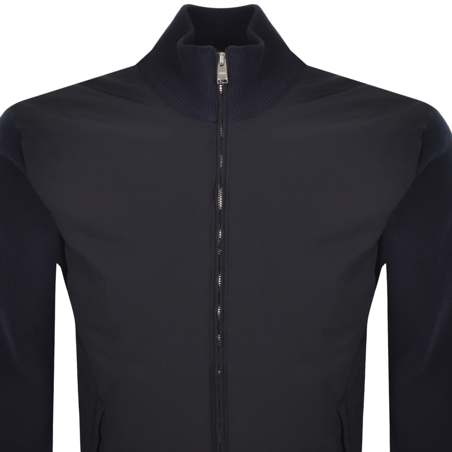 Image number 3 for BOSS C Ibaio Hybrid Jacket Dark Blue