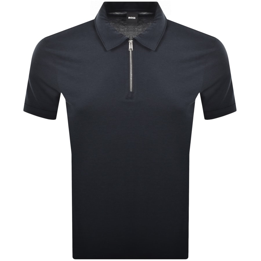 Image number 1 for BOSS H Paras 57 Polo T Shirt Navy
