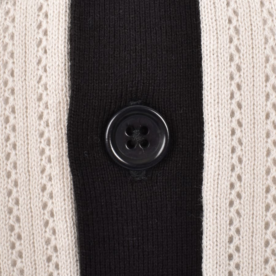Image number 3 for Paul Smith Knit Polo T Shirt Beige