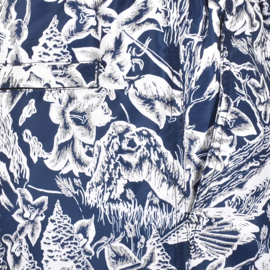 Image number 4 for Paul Smith Chalet Swim Shorts Dark Navy