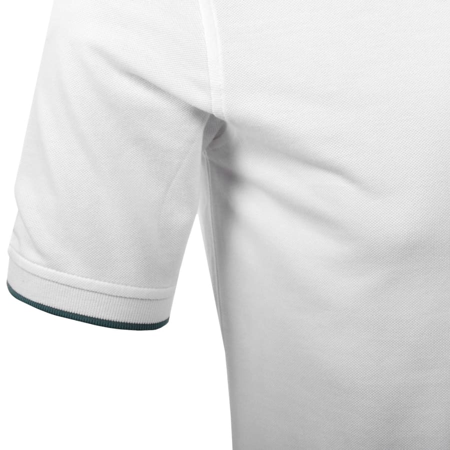 Image number 5 for Paul Smith Logo Badge Polo T Shirt White