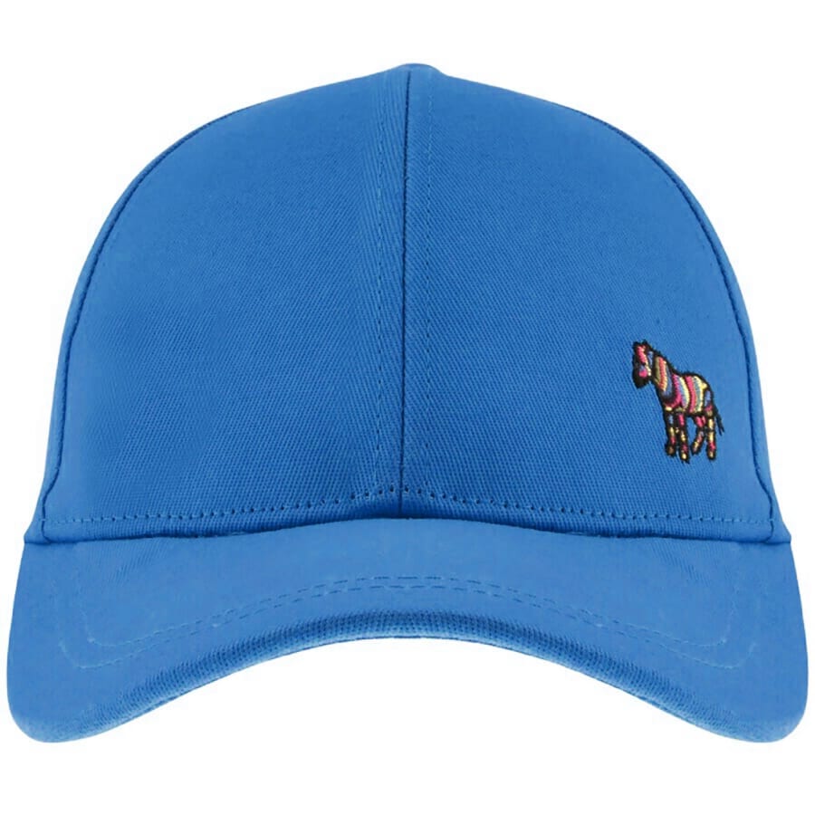 Image number 1 for Paul Smith Seasonal Zebra Baseball Cap Blue