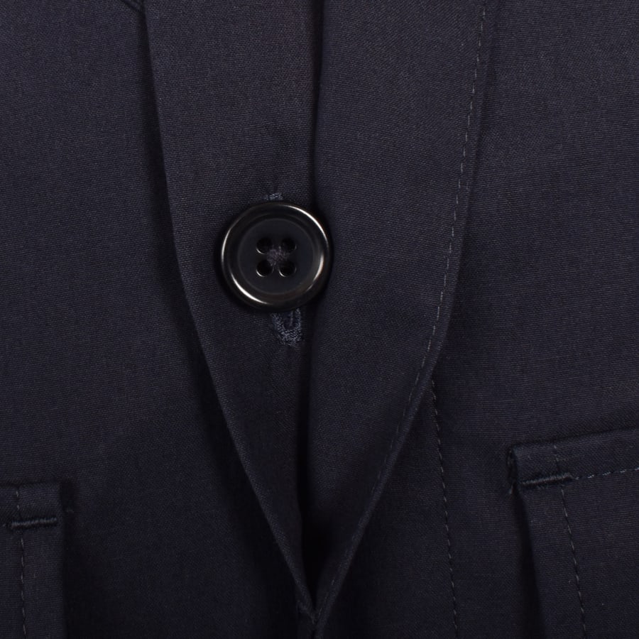 Image number 5 for Paul Smith Patch Pocket Overshirt Navy