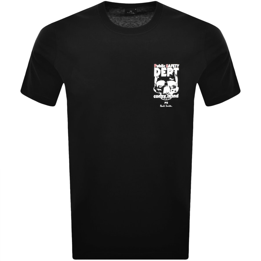 Image number 2 for Paul Smith Skull Logo T Shirt Black