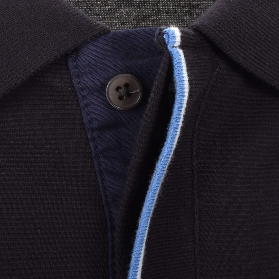 Image number 3 for Paul Smith Regular Fit Polo T Shirt Navy