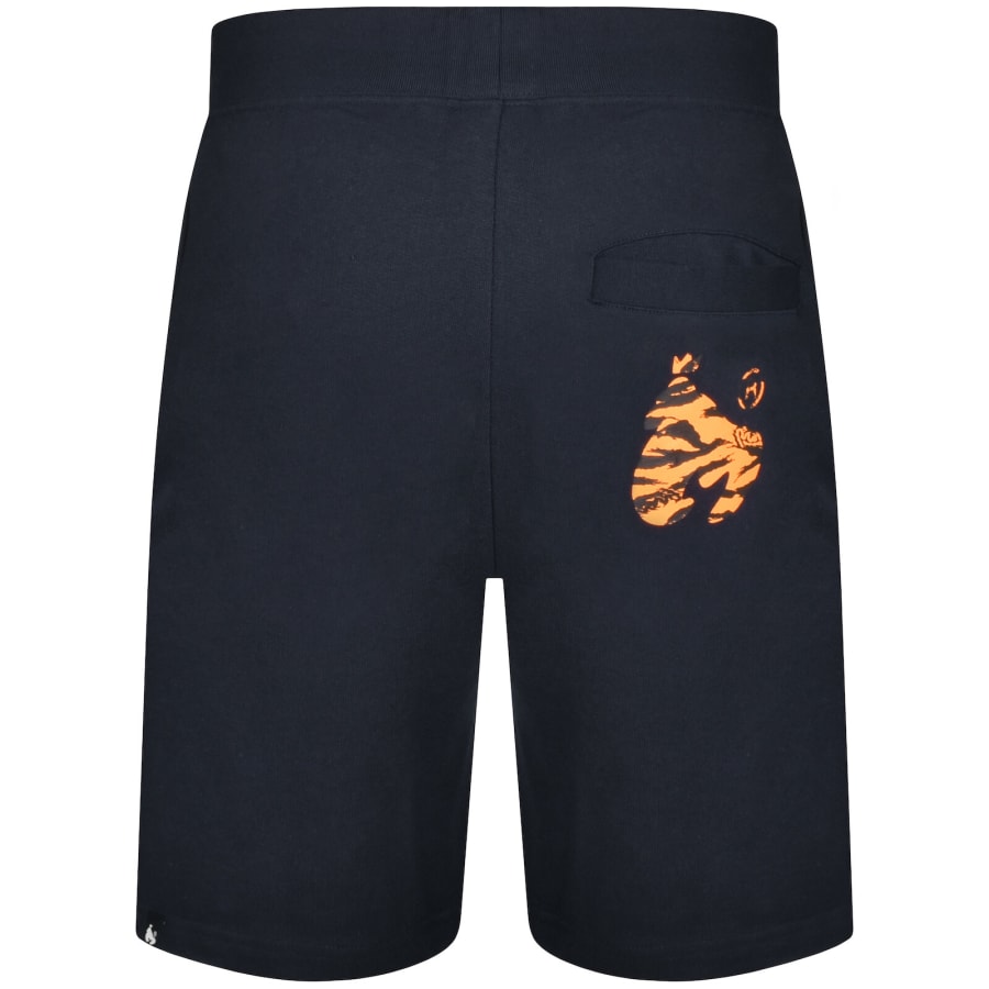 Image number 5 for Money LA Camo Shorts Tracksuit Navy