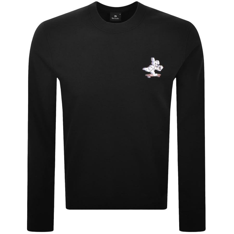 Image number 2 for Paul Smith Skate Bunny Sweatshirt Black