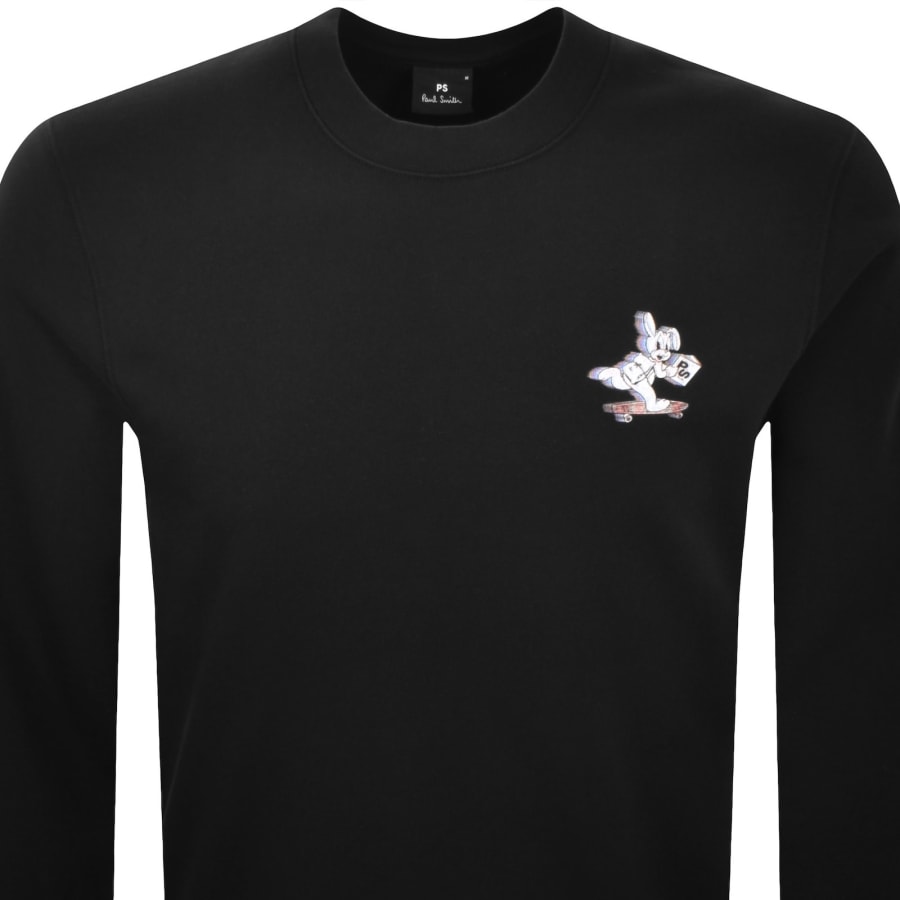 Image number 3 for Paul Smith Skate Bunny Sweatshirt Black