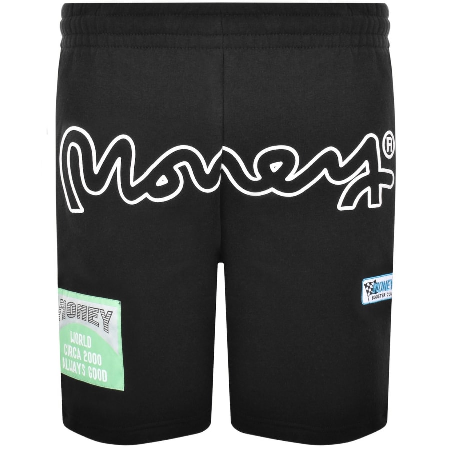 Image number 3 for Money Patch T Shirt And Short Set Black