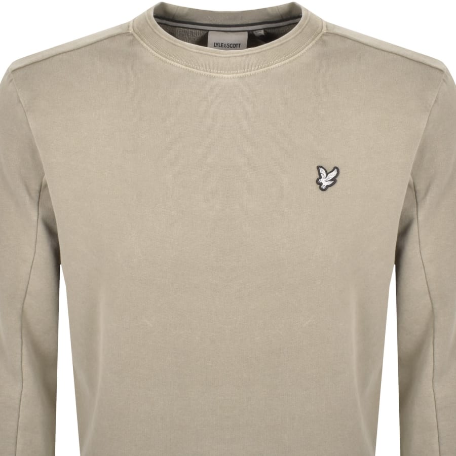 Image number 2 for Lyle And Scott Crew Neck Sweatshirt Grey