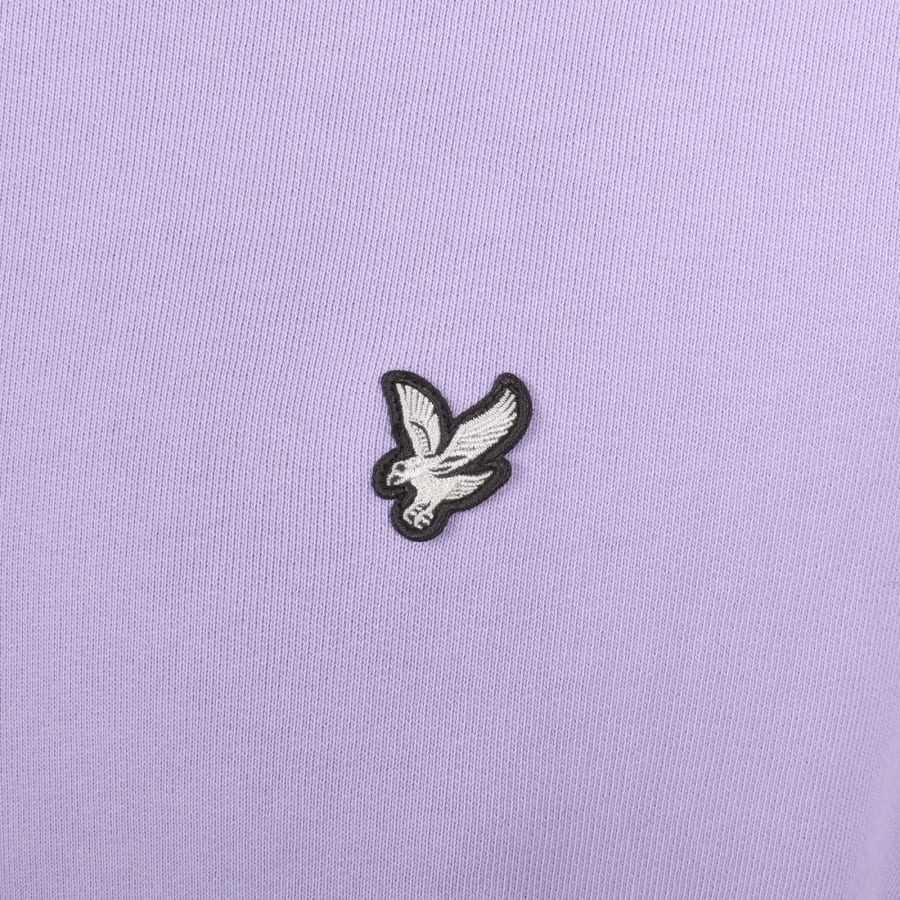 Image number 3 for Lyle And Scott Crew Neck Sweatshirt Lilac