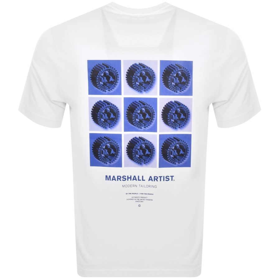 Image number 5 for Marshall Artist Acid T Shirt White