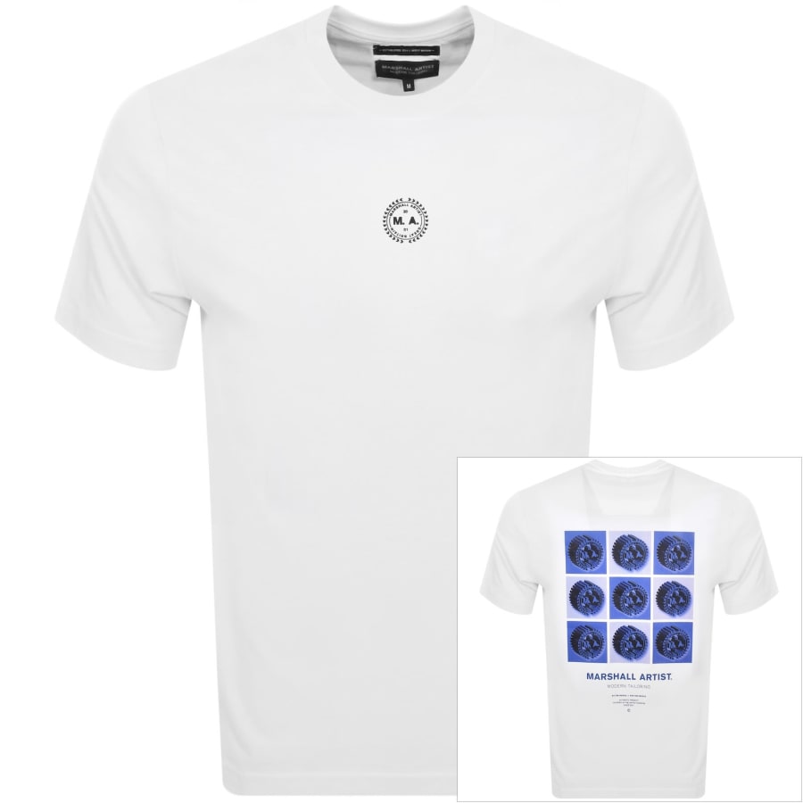 Image number 1 for Marshall Artist Acid T Shirt White