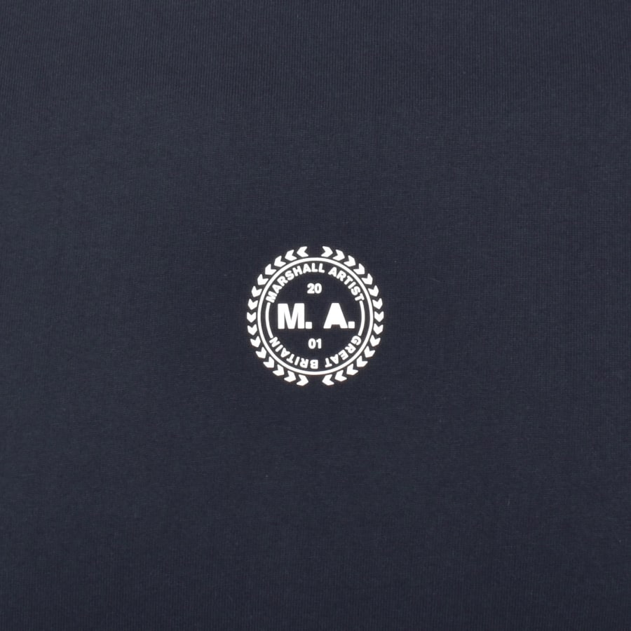 Image number 4 for Marshall Artist Acid T Shirt Navy