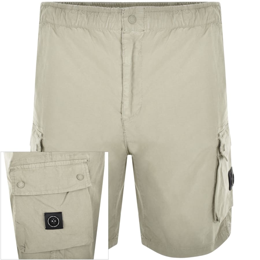 Image number 1 for Marshall Artist Micro Cargo Shorts Green