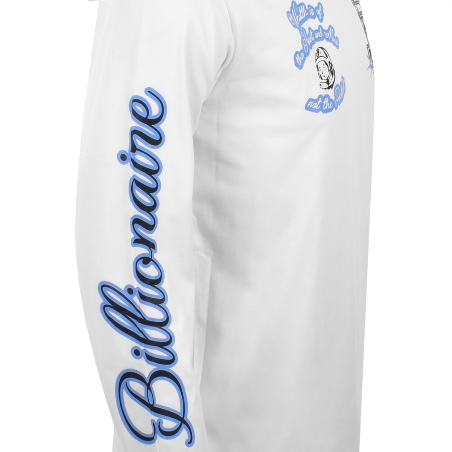 Image number 3 for Billionaire Boys Club Long Sleeve T Shirt White