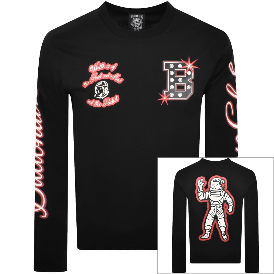 Image number 1 for Billionaire Boys Club Long Sleeve T Shirt Black