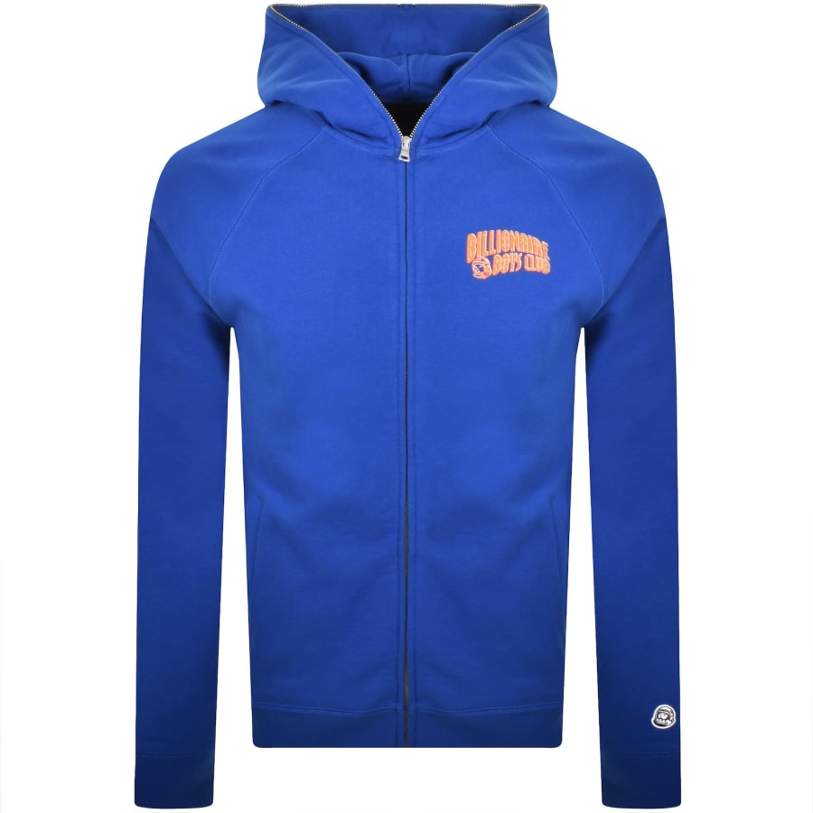 Image number 2 for Billionaire Boys Club Astro Full Zip Hoodie Blue