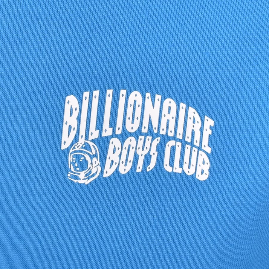 Image number 3 for Billionaire Boys Club Logo Hoodie Aqua Blue