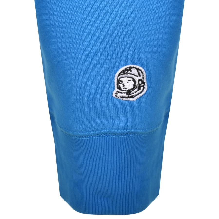 Image number 4 for Billionaire Boys Club Logo Hoodie Aqua Blue
