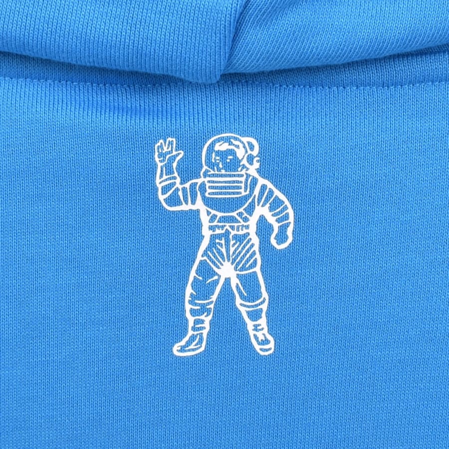 Image number 5 for Billionaire Boys Club Logo Hoodie Aqua Blue