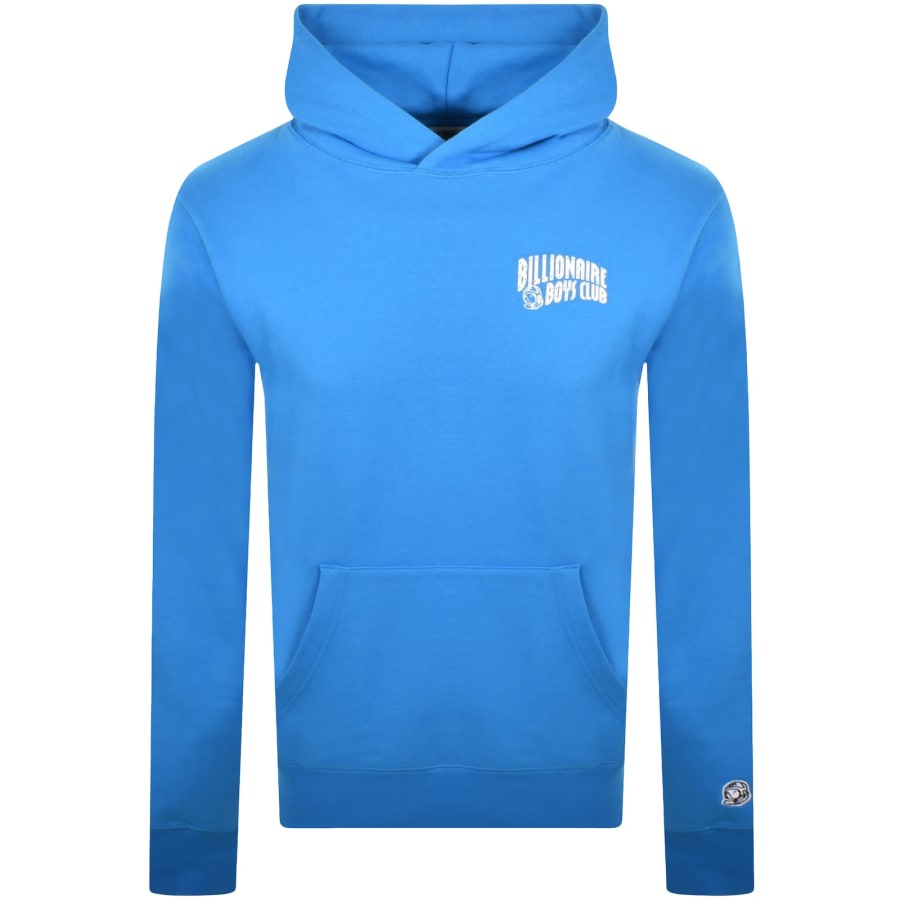 Image number 1 for Billionaire Boys Club Logo Hoodie Aqua Blue