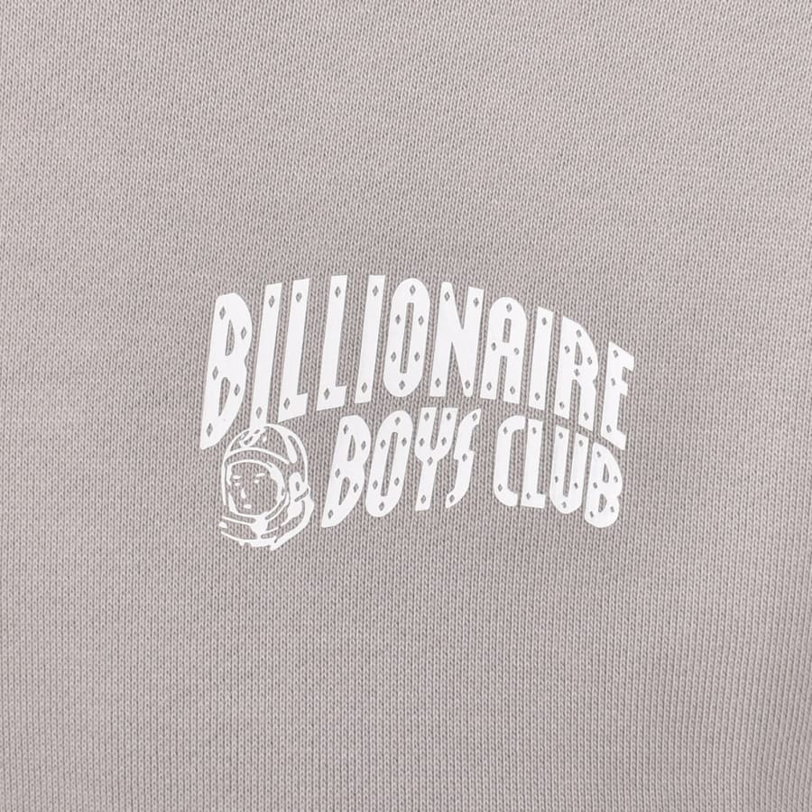 Image number 3 for Billionaire Boys Club Logo Hoodie Flat Grey