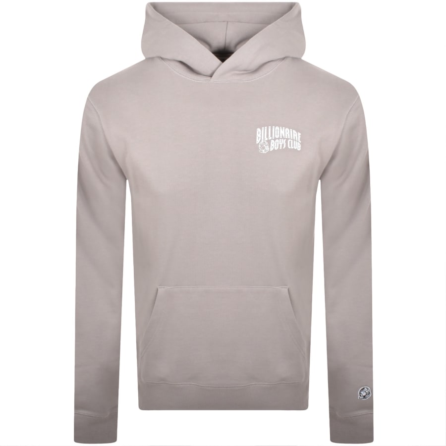 Image number 1 for Billionaire Boys Club Logo Hoodie Flat Grey